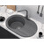 Смеситель для кухни Paulmark Essen Es213011-GRM, серый металлик фото 4