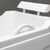 Ванна акриловая сидячая Abber 130x70 см AB9000 C R фото 9