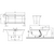 Ванна квариловая Villeroy&Boch Squaro Edge 12 160x75 см UBQ160SQE2DV-01 с сифоном и ножками фото 4