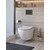 Унитаз подвесной безободковый BelBagno MARINO-TOR BB7026CH-TOR/SC (система смыва торнадо) с тонкой крышкой микролифт фото 5