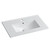 Тумба подвесная с раковиной Vincea Mia Slim 70 см VMC-2MC700S1RW (раковина VBS-13970S1) тёмное дерево фото 2