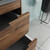 Тумба подвесная с раковиной Vincea Кьяра 2D (Chiara 2D) 60 см VMC-2C2600CO (раковина VCB-13600G) дуб чарльстон фото 5