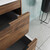 Тумба подвесная с раковиной Vincea Кьяра 2D (Chiara 2D) 60 см VMC-2C2600CO (раковина VCB-13600W) дуб чарльстон фото 6