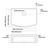 Кухонная мойка Kerasan Hanna Glasse Devon 75 см 544101 фото 3