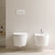 Унитаз подвесной безободковый Globo Forty3 FOS06.BI фото 6