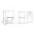 Унитаз-компакт безободковый Grossman Classic GR-4464SQ-K26 с тонкой крышкой микролифт (Система смыва торнадо) фото 11