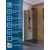 Душевая перегородка BelBagno 100 см UNO-L-1-TB-100-BR-GM (стекло 8 мм) оружейная сталь/бронза фото 2