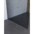 Душевая перегородка BelBagno 110 см UNO-L-1-TB-110-GR-Cr (стекло 8 мм) хром/графит фото 3