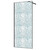 Душевая перегородка Azario Walk-in 120 см AZ-275-120-MB-CBR (стекло 13 мм) чёрный матовый/битое стекло фото 7