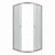 Душевое ограждение Niagara Eco 80x80 см NG-1003-14MT, хром/матовое фото 4