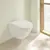 Унитаз подвесной безободковый Villeroy&Boch Subway 3.0 4670TSR1 с крышкой микролифт, CeramicPlus (система смыва Торнадо) фото 11