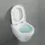 Инсталляция с подвесным унитазом комплект Villeroy & Boch Targa 568CDR01 3в1, сиденье микролифт, клавиша смыва белая фото 5