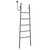 Полотенцесушитель электрический Abber Treppe П5 550x1500 мм AH4705NG, оружейная сталь фото 2
