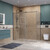 Душевое ограждение BelBagno 180x100 см SOFT_CLOSE-2-AH-1-180/100-C-GM (стекло 8 мм) оружейная сталь/прозрачное фото 8