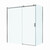 Душевое ограждение BelBagno 180x80 см SOFT_CLOSE-2-AH-1-180/80-C-GM (стекло 8 мм) оружейная сталь/прозрачное фото 9