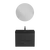 Тумба подвесная с раковиной BelBagno 60 см MARINO-600-2C-SO-NL-P (раковина BB600/450-LV-ART-AST-NERO) Nero Lucido фото 8