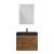Тумба подвесная с раковиной BelBagno 60 см MARINO-600-2C-SO-RN-P (раковина BB600/450-LV-ART-AST-NERO) Rovere Nature фото 8