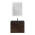 Тумба подвесная с раковиной BelBagno 60 см MARINO-600-2C-SO-RW-P (раковина BB600/450-LV-ART-AST-NERO) Rovere Moro фото 7