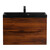 Тумба подвесная с раковиной BelBagno 80 см MARINO-800-2C-SO-RC-P (раковина BB800/450-LV-ART-PR-NERO) Rovere Cillegio фото 
