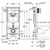 Инсталляция с подвесным унитазом комплект: Grohe Rapid SL 38772001 с подвесным безободковым унитазом Taliente Amato Tornado 3 AM55003 сиденье микролифт, крепление, кнопка смыва хром (система смыва Торнадо) фото 13