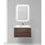Тумба подвесная с раковиной BelBagno 80 см MARINO-800-2C-SO-RW-P (раковина BB800/450-LV-MR-FT) Rovere Moro фото 4