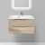 Тумба подвесная с раковиной BelBagno 80 см MARINO-800-2C-SO-WO-P (раковина BB800/450-LV-MR-FT) Rovere Bianco фото 