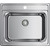 Кухонная мойка Omoikiri ASHI 56-IN (4993449) 0,8 мм, нержавеющая сталь фото 