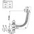 Сифон для ванны Ravak X01305 металл - 2 Сифон для ванны Ravak X01305 металл фото 2