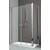 Душевое ограждение Radaway EOS II DWD+S1 110х90 см L/R, хром/прозрачное фото 