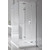 Душевое ограждение Radaway Euphoria KDJ P 120х100 см L/R, хром/прозрачное фото 