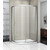 Душевое ограждение Cezares Pratico RH-1 120х90 см, хром/прозрачное фото 