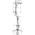 Душевая стойка с термостатом Hansgrohe Raindance Select 300 Air 1jet Showerpipe 27114000 - 2 Душевая стойка с термостатом Hansgrohe Raindance Select 300 Air 1jet Showerpipe 27114000 фото 2