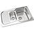 Кухонная мойка Oulin OL-359S 1 мм, нержавеющая сталь фото 4