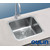 Кухонная мойка Oulin OL-U104 1,2 мм, нержавеющая сталь фото 4