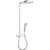 Душевая стойка с термостатом Hansgrohe Raindance Select E 300 Showerpipe 27127400, белый/хром -  Душевая стойка с термостатом Hansgrohe Raindance Select E 300 Showerpipe 27127400, белый/хром фото