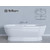 Ванна отдельностоящая BelBagno BB03 176х79 см - 3 Ванна отдельностоящая BelBagno BB03 176х79 см фото 3