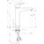 Смеситель для раковины Hansgrohe Focus 31608000 - 5 Смеситель для раковины Hansgrohe Focus 31608000 фото 5