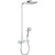 Душевая стойка с термостатом Hansgrohe Raindance Select E300 3jet Showerpipe 27127000 -  Душевая стойка с термостатом Hansgrohe Raindance Select E300 3jet Showerpipe 27127000 фото