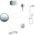 Душевая стойка с термостатом Hansgrohe Raindance Select E300 3jet Showerpipe 27127000 - 3 Душевая стойка с термостатом Hansgrohe Raindance Select E300 3jet Showerpipe 27127000 фото 3