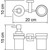 Дозатор для жидкого мыла со стаканом WasserKraft Lippe K-6589 - 4 Дозатор для жидкого мыла со стаканом WasserKraft Lippe K-6589 фото 4