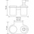Дозатор для жидкого мыла со стаканом WasserKraft Kammel K-8389 - 4 Дозатор для жидкого мыла со стаканом WasserKraft Kammel K-8389 фото 4