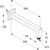 Кронштейн стеновой для верхнего душа Kludi A-QA 6654305-00, 250 мм фото 2