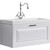 Тумба подвесная с раковиной Aqwella Империя 80 см Emp.01.08/W -  Тумба подвесная с раковиной Aqwella Империя 80 см Emp.01.08/W фото