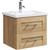 Тумба подвесная с раковиной Aqwella Фостер 60 см FOS01062DS, дуб сонома -  Тумба подвесная с раковиной Aqwella Фостер 60 см FOS01062DS, дуб сонома фото