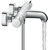 Смеситель для ванны с термостатом Hansgrohe Ecostat 1001 CL 13201000 - 4 Смеситель для ванны с термостатом Hansgrohe Ecostat 1001 CL 13201000 фото 4