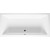 Ванна акриловая Riho LUGO 160x70 см BT0700500000000, Размер - мм: 1600х700 фото 