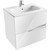 Тумба подвесная с раковиной Roca Victoria NORD Ice 60 см ZRU9302730, белый -  Тумба подвесная с раковиной Roca Victoria NORD Ice 60 см ZRU9302730, белый фото