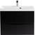Тумба подвесная с раковиной BelBagno MARINO-600-2C-SO-NL-P 60 см, Nero Lucido фото 