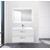 Тумба подвесная с раковиной BelBagno AURORA-900-2C-SO-BO 90 см, Bianco Opaco, Цвет фасада: Bianco Opaco фото 4