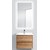 Тумба подвесная с раковиной BelBagno KRAFT-600-2C-SO-RNN 60 см, Rovere Nebrasca Nature, Цвет фасада: Rovere Nebrasca Nature фото 2